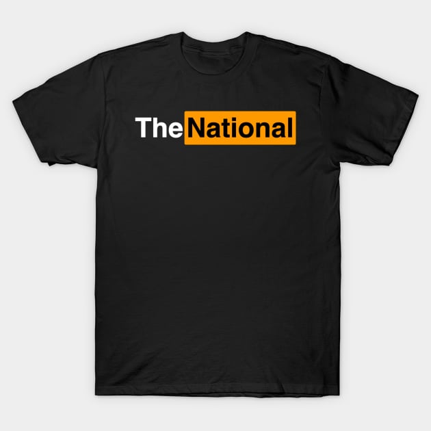 The National Band Funny Logo T-Shirt by TheN